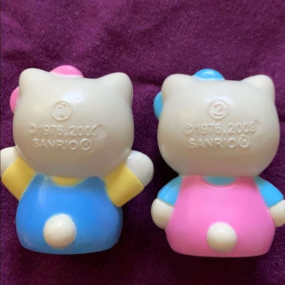 Hello Kitty authentic Sanrio1976 2009 mini toy set - Picture 5 of 8
